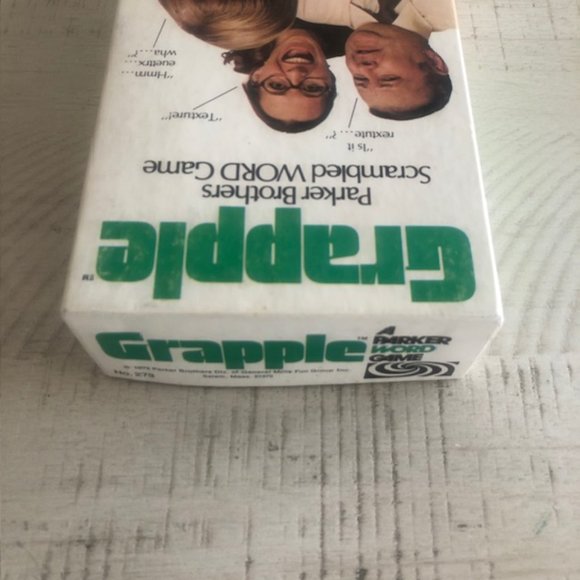 Vintage 1973 Parker Brothers Grapple Scrambled Word Game # 273 - Picture 9 of 11